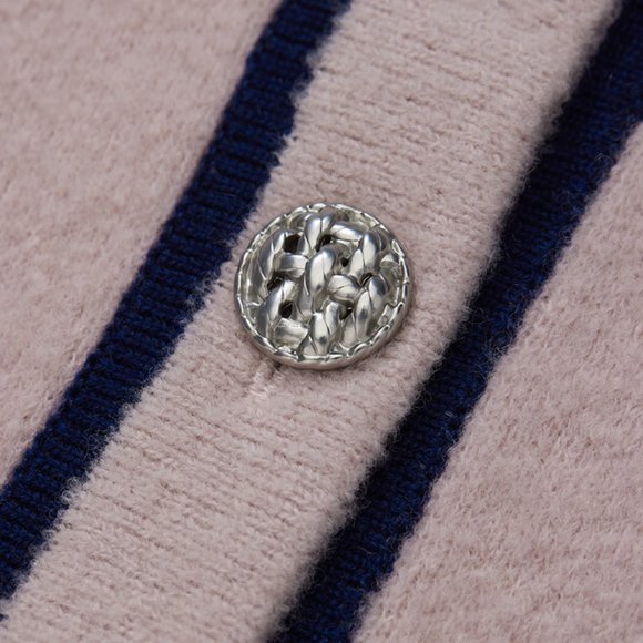 CHICJOC Women Wool and Cashmere Blended Cardigan with contrasting color … - Picture 14 of 16